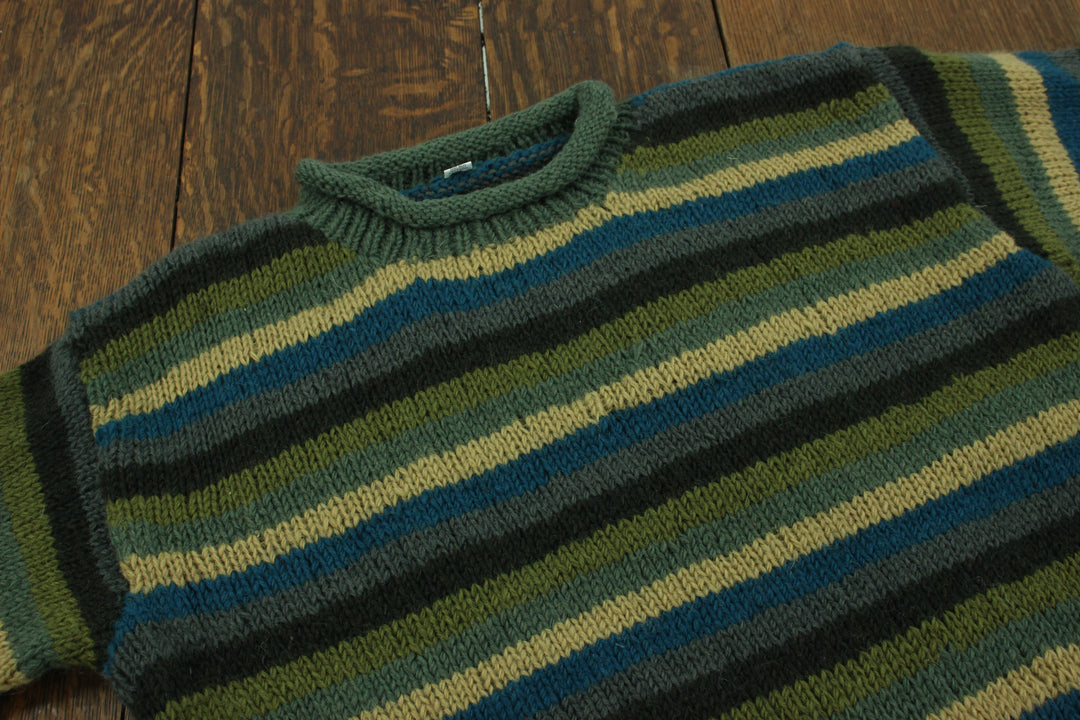 Stripe Green Blue