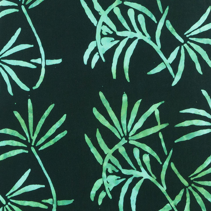 Strappy Dress - Black Water Palms