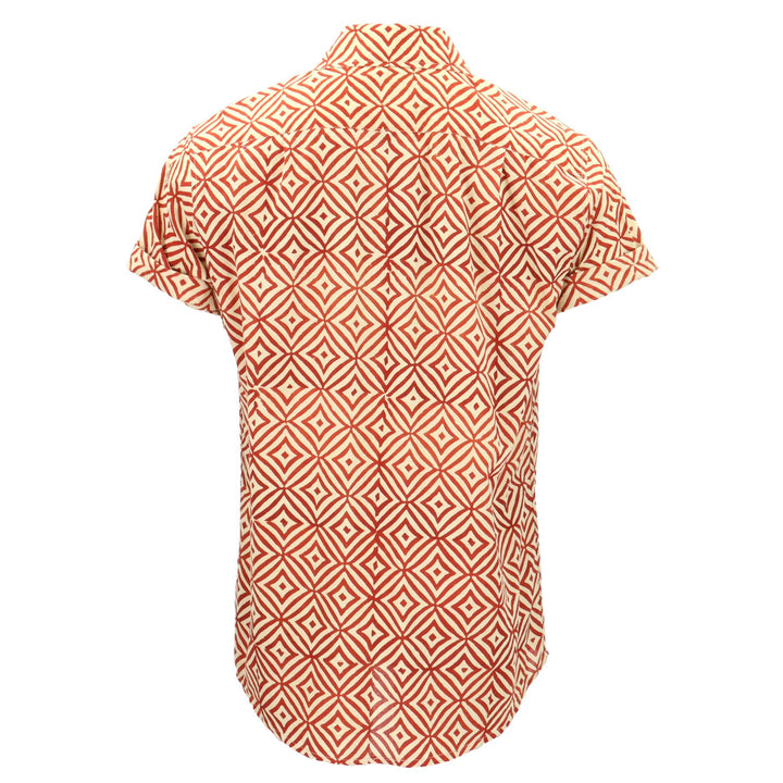 Regular Fit Short Sleeve Shirt - Savanna Echo