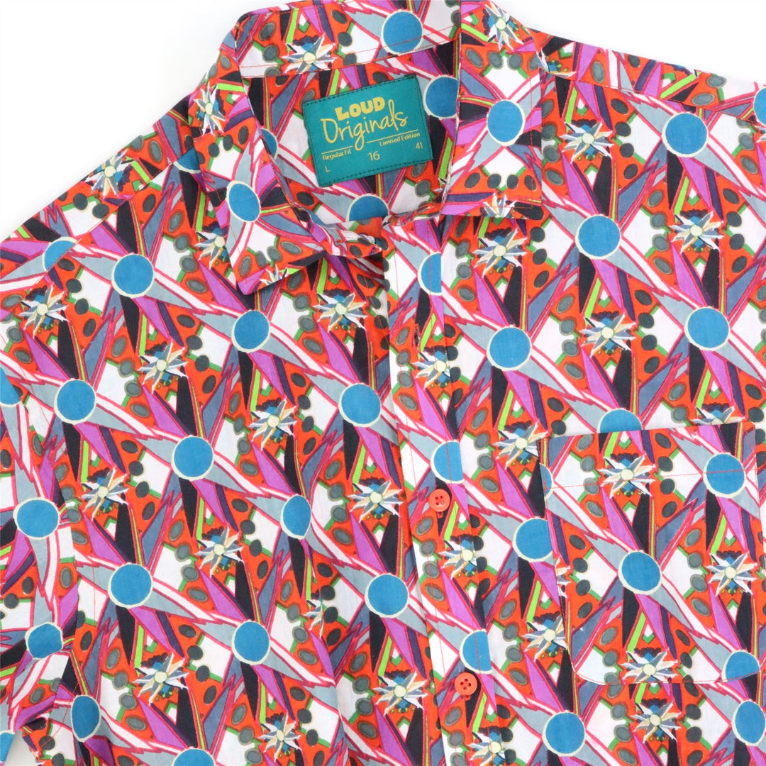 Regular Fit Short Sleeve Shirt - Atomic Pop