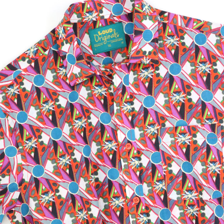 Regular Fit Short Sleeve Shirt - Atomic Pop