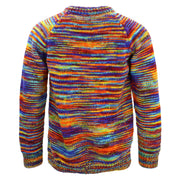 Hand Knitted Wool Jumper - SD Rainbow