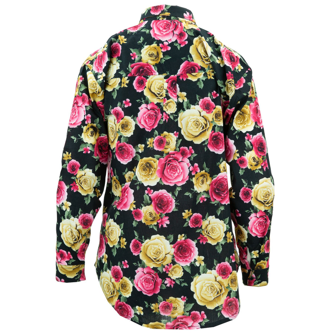 Classic Women's Shirt - Midnight Bloom