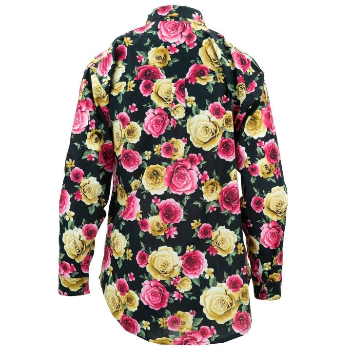 Classic Women's Shirt - Midnight Bloom
