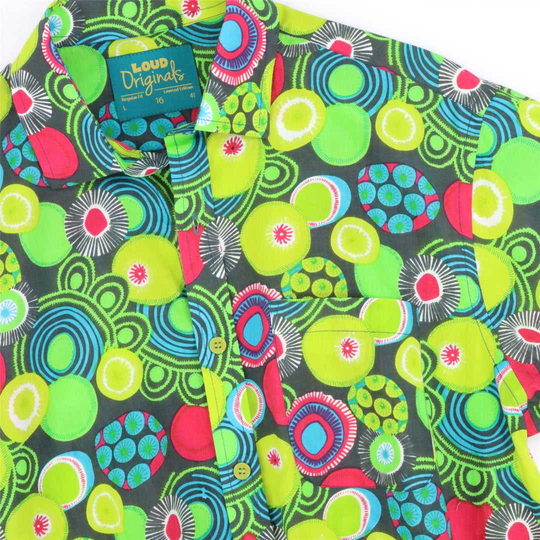 Regular Fit Short Sleeve Shirt - Galactic Pop