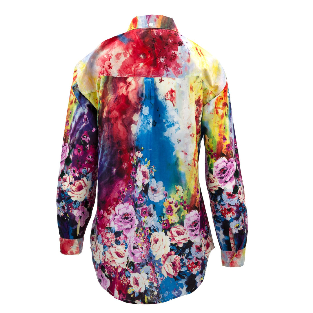 Classic Women's Shirt - Wild Peonies