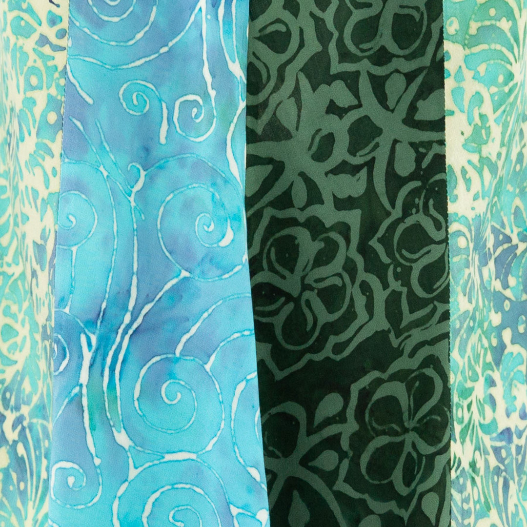Floaty Dolly Dress - Fossil Forest Blue