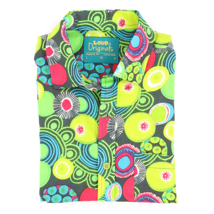 Regular Fit Short Sleeve Shirt - Galactic Pop