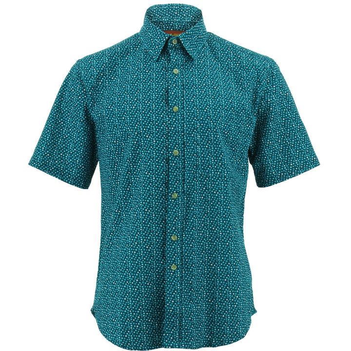 Regular Fit Short Sleeve Shirt - Ditzy Stars