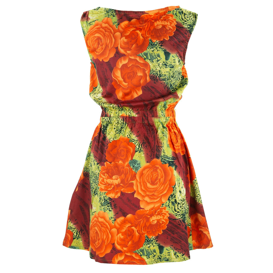 Stretch Waister Dress - Eye of the Tiger