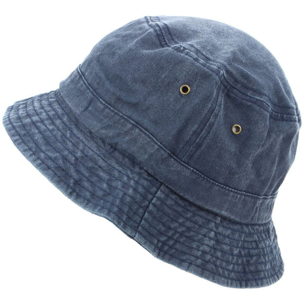 Pre-washed Bucket Hat - Blue