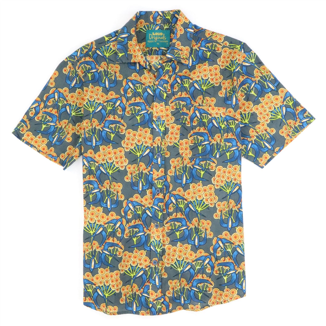 Regular Fit Short Sleeve Shirt - Sunburst Grove