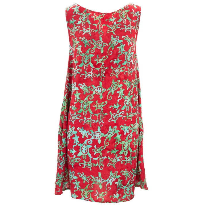 Shift Shaper Dress - Turtle Bay Red