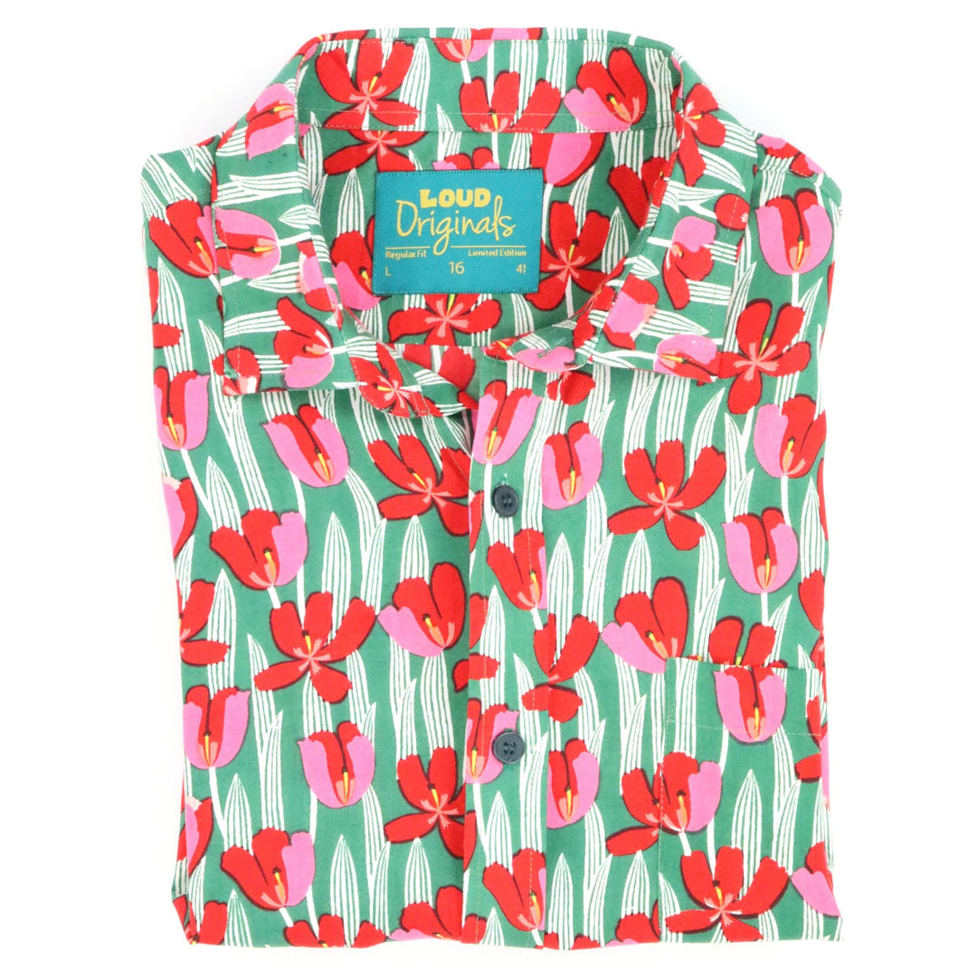 Regular Fit Short Sleeve Shirt - Spring Parade