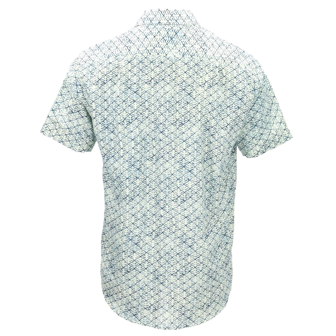 Regular Fit Short Sleeve Shirt - Ocean Breeze