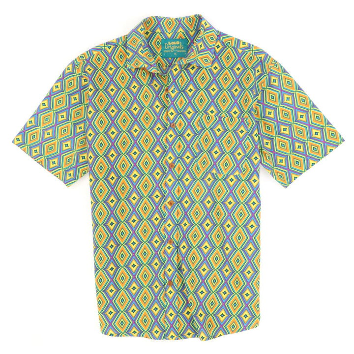 Regular Fit Short Sleeve Shirt - Solar Prism