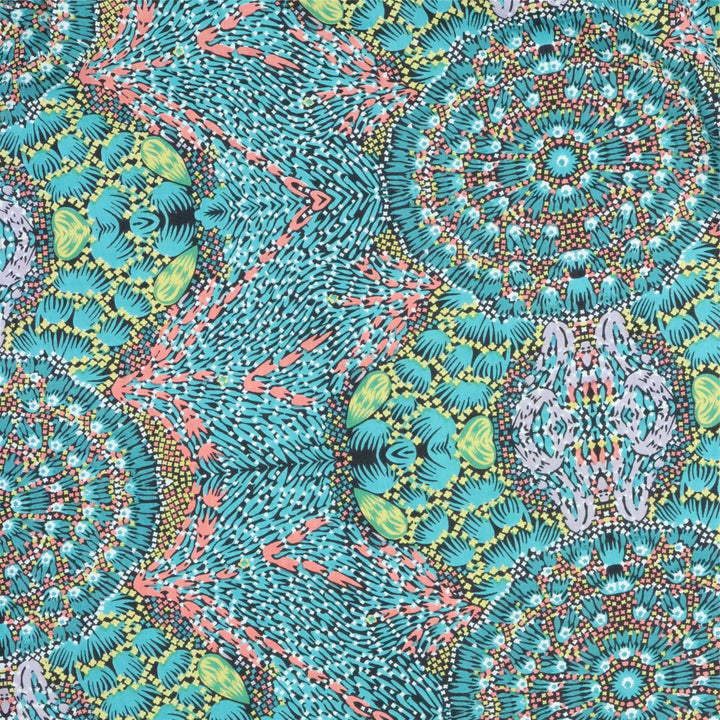 Regular Fit Short Sleeve Shirt - Ocean Kaleidoscope