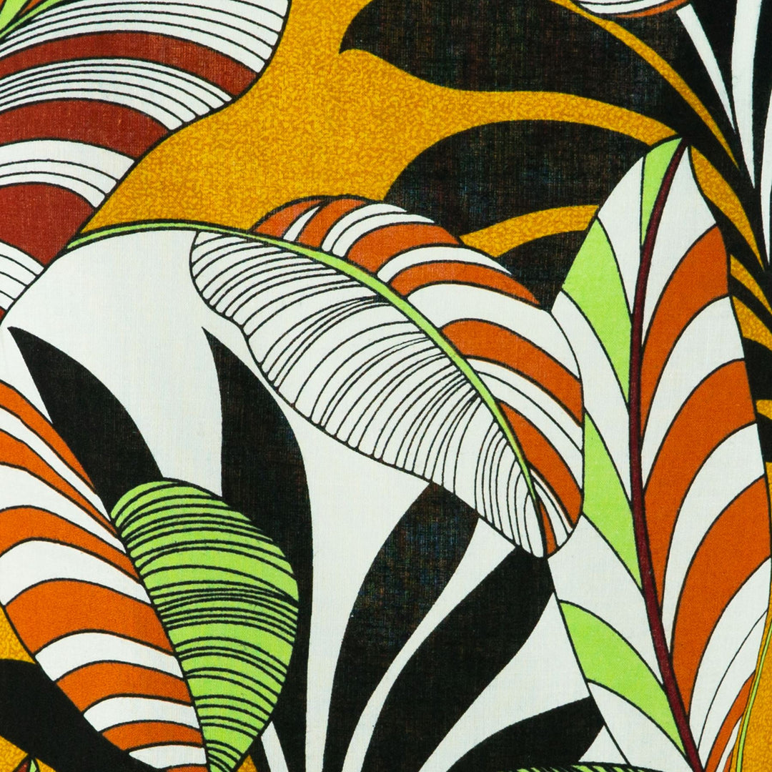Box Top - Tropical Leaf Ochre