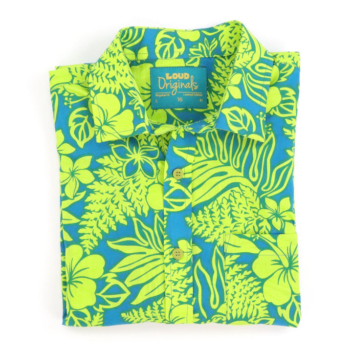 Regular Fit Short Sleeve Shirt - Tropical Glow
