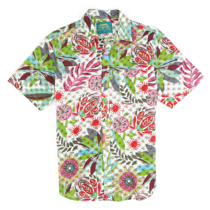 Regular Fit Short Sleeve Shirt - Garden Carnival