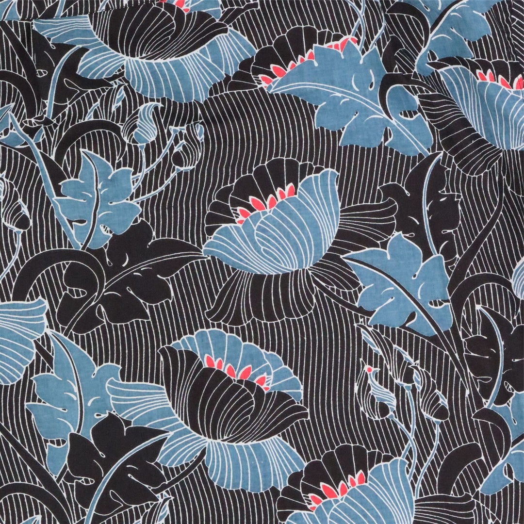 Regular Fit Short Sleeve Shirt - Twilight Flora