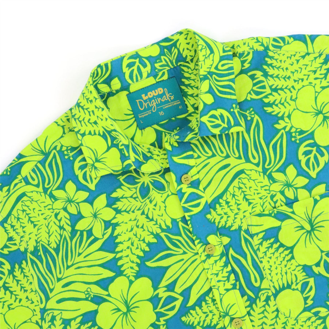 Regular Fit Short Sleeve Shirt - Tropical Glow