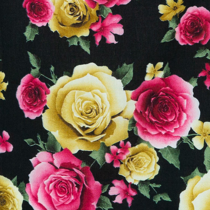 Classic Women's Shirt - Midnight Bloom