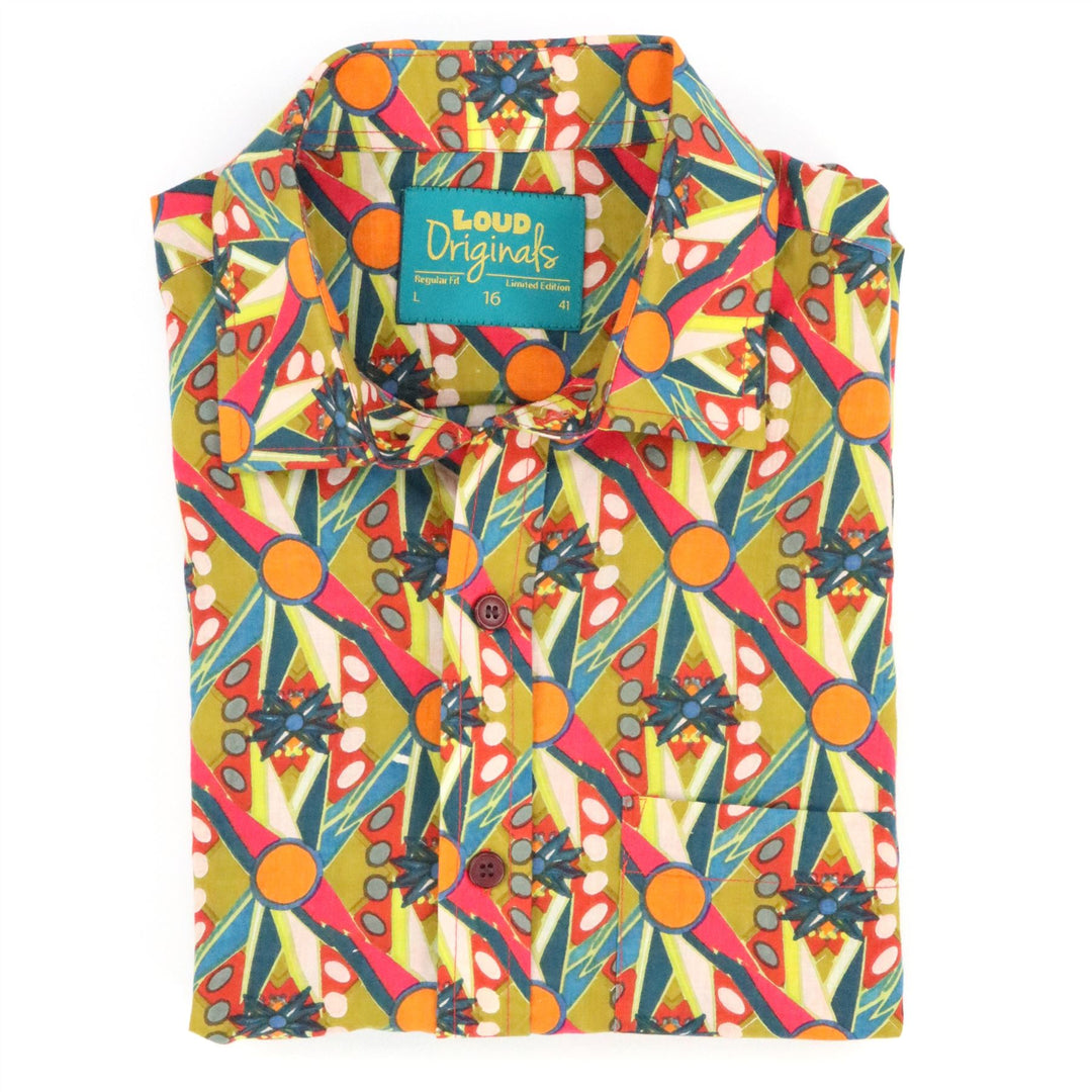 Regular Fit Short Sleeve Shirt - Solar Samba