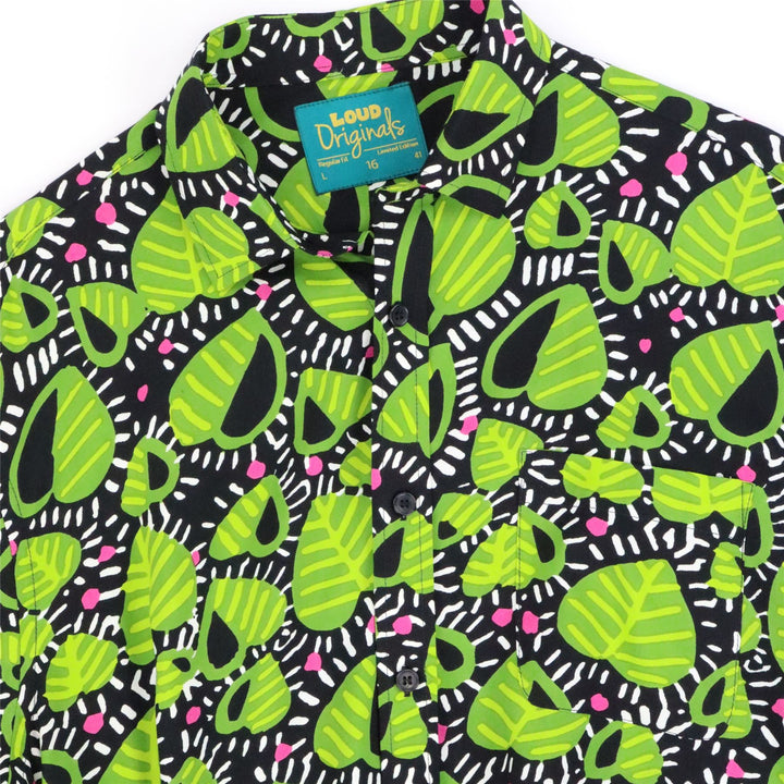 Regular Fit Short Sleeve Shirt - Tropic Pulse