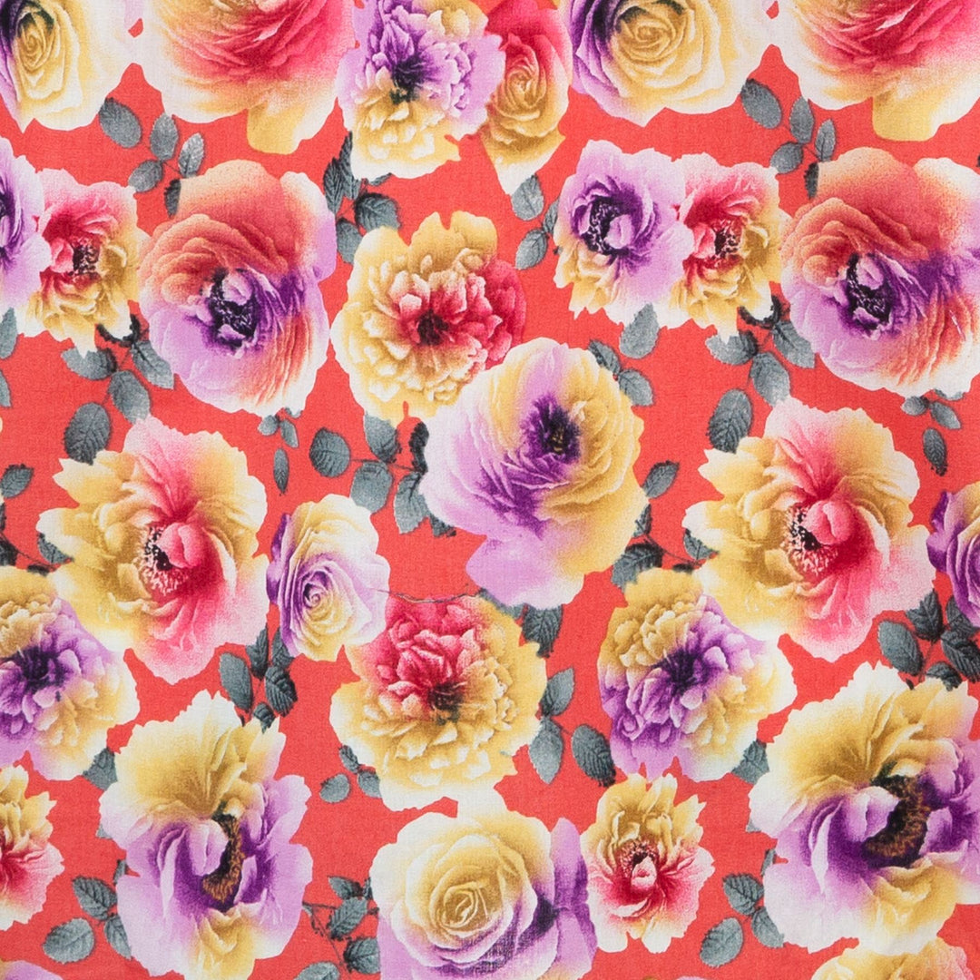 Classic Women's Shirt - Scented Garden Coral