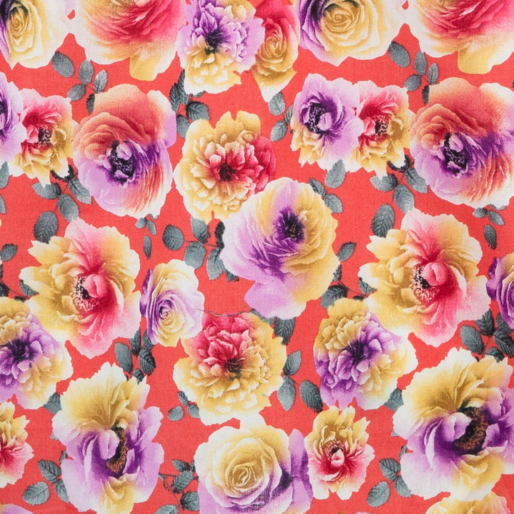 Classic Women's Shirt - Scented Garden Coral