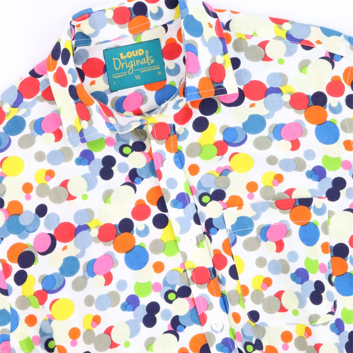 Regular Fit Short Sleeve Shirt - Colour Burst