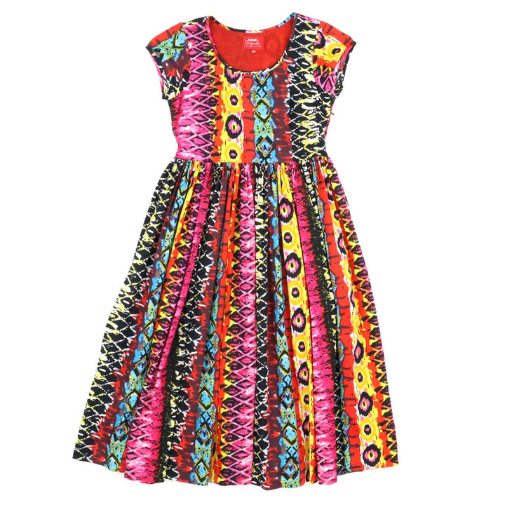 Tea Dress - Psychedelic Snakeskin