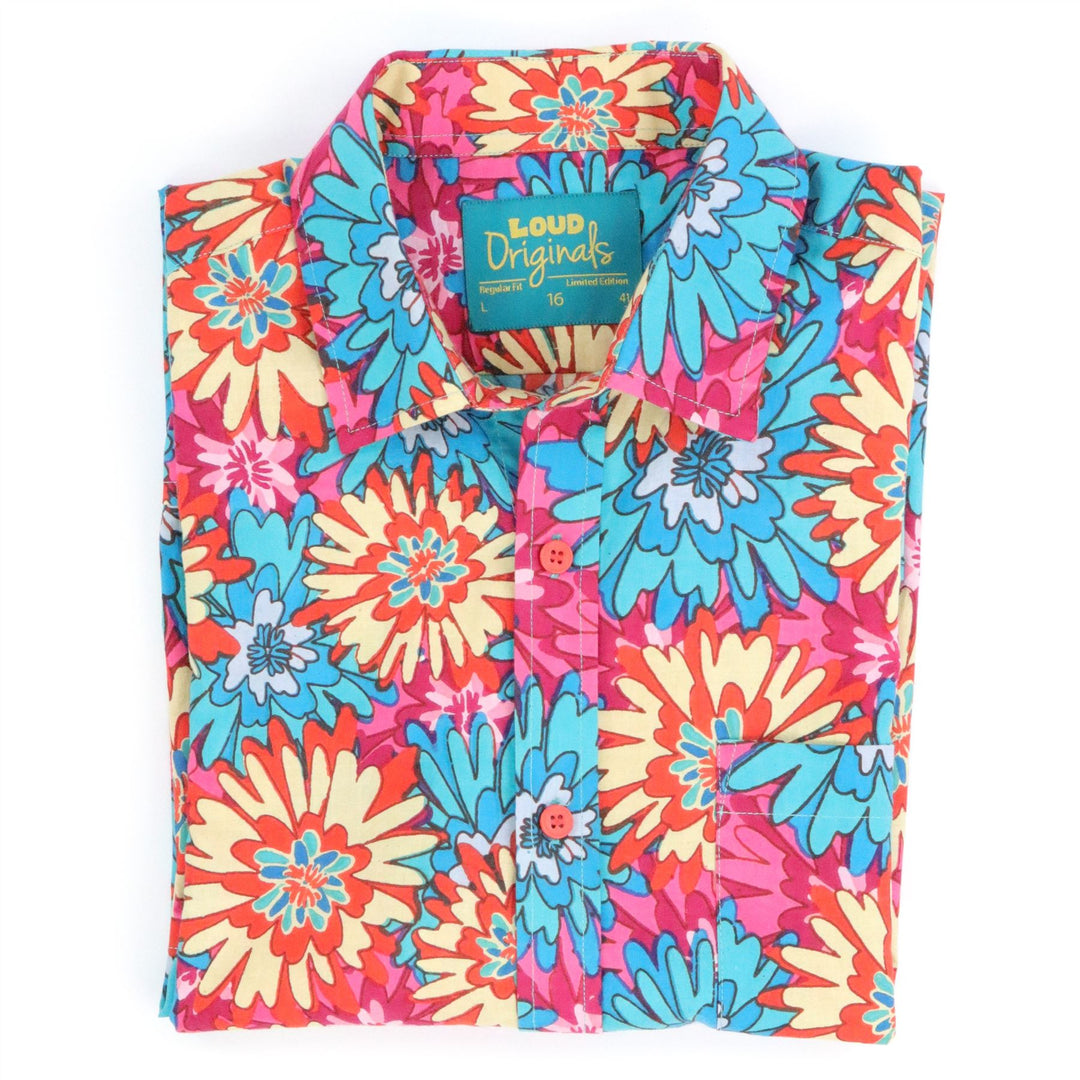 Regular Fit Short Sleeve Shirt - Summer Burst