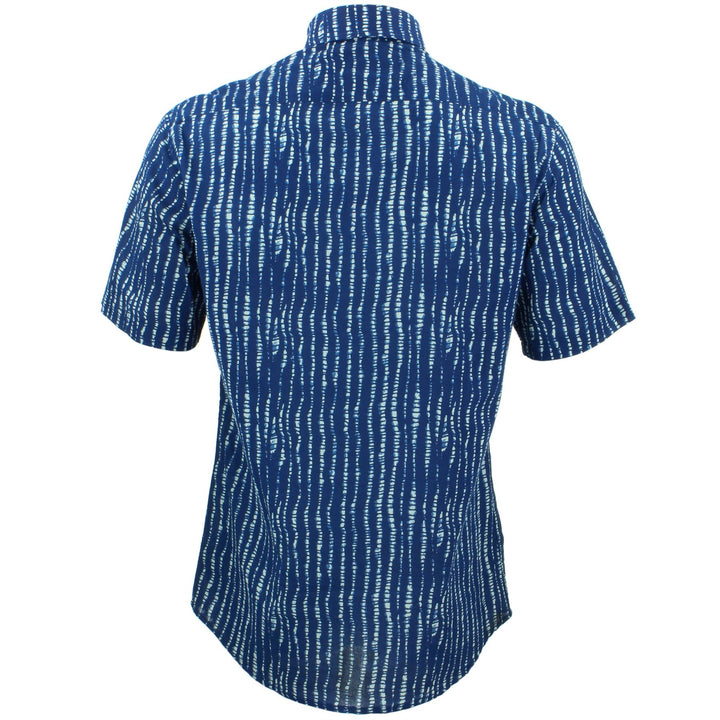 Tailored Fit Short Sleeve Shirt - Spine Lines