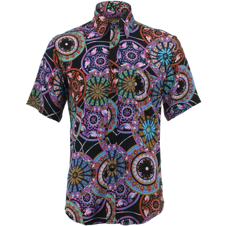 Regular Fit Short Sleeve Shirt - Suzani