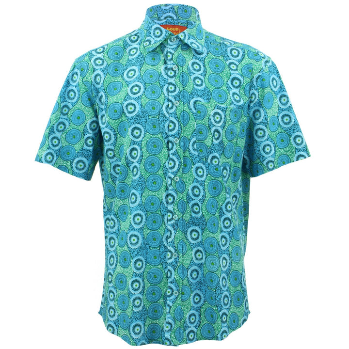 Regular Fit Short Sleeve Shirt - Umbrella Walkways