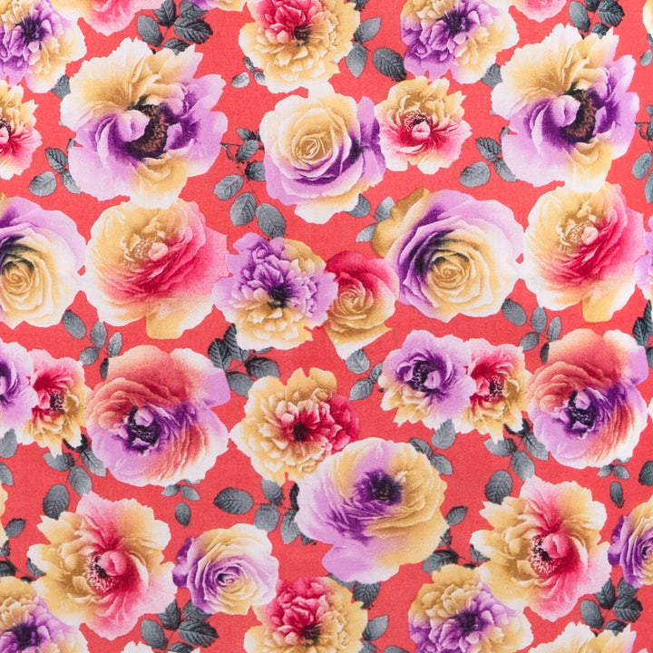 Nifty Shifty Dress - Cerise Bloom