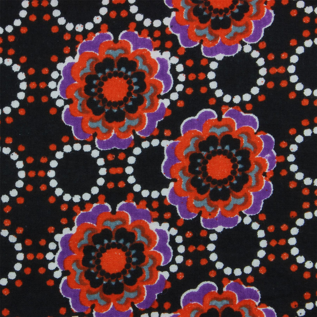 Tailored Fit Long Sleeve Shirt - Poppy Dots