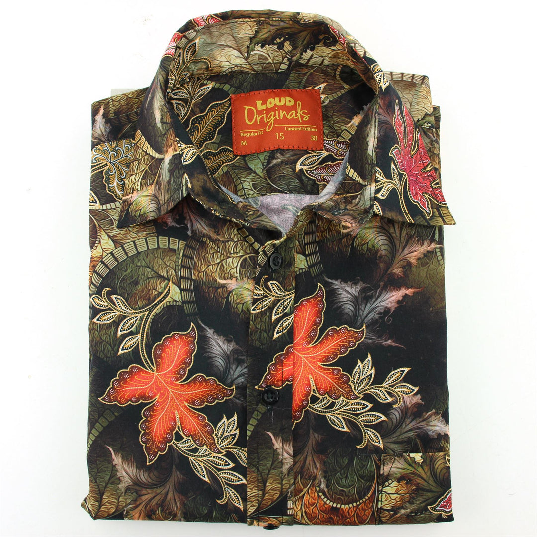 Regular Fit Short Sleeve Shirt - Vines