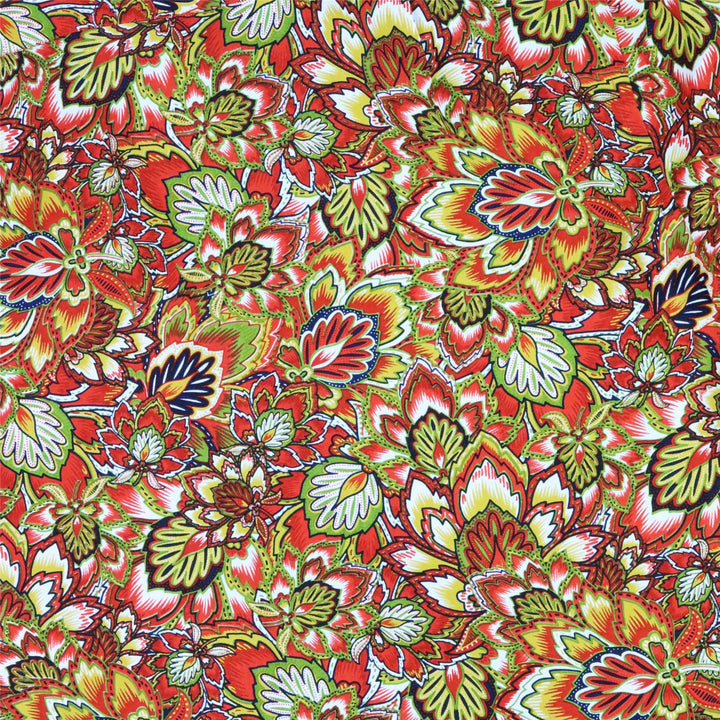 Regular Fit Short Sleeve Shirt - Tropical Flame