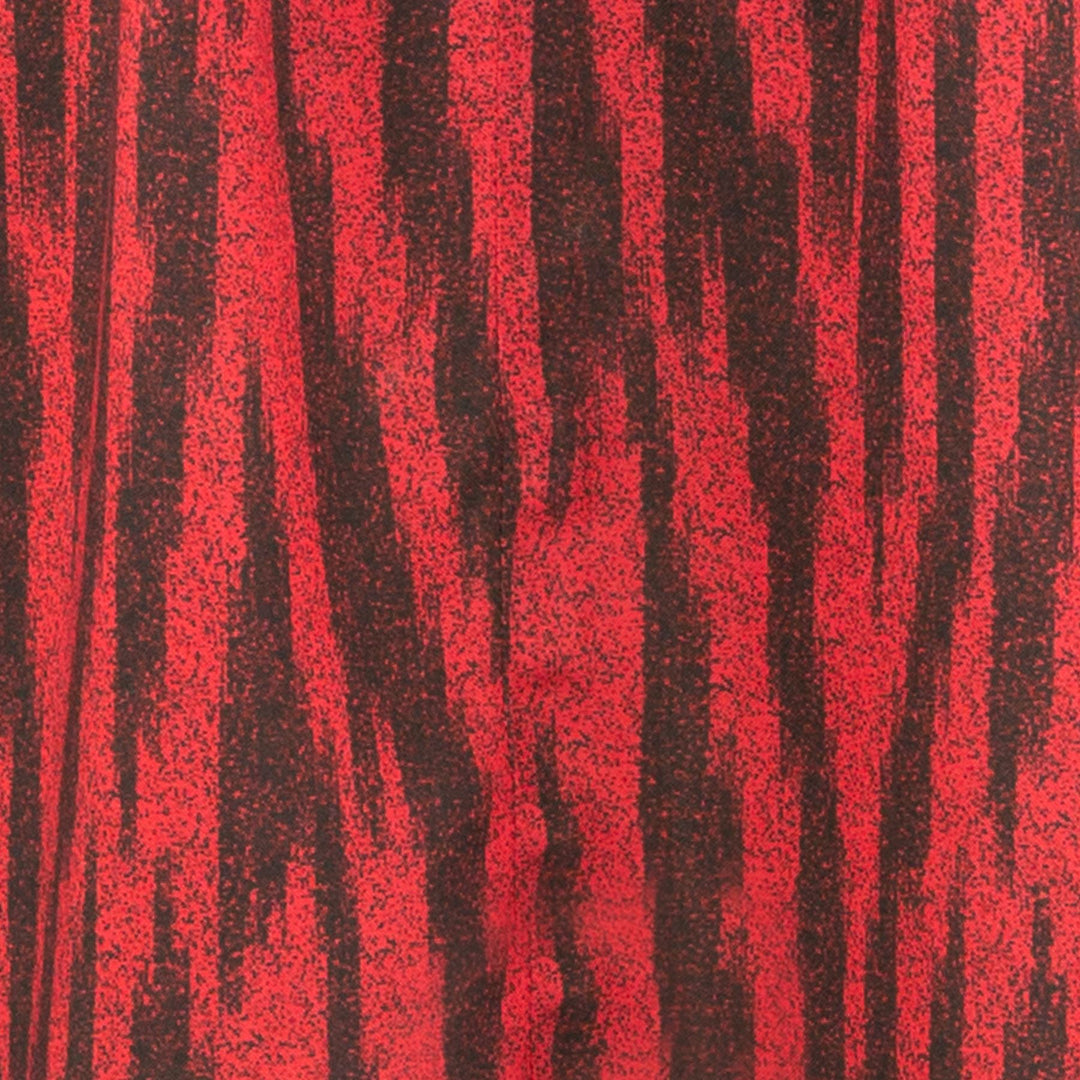 Empire Line Tea Dress - Red Zebra Rayon