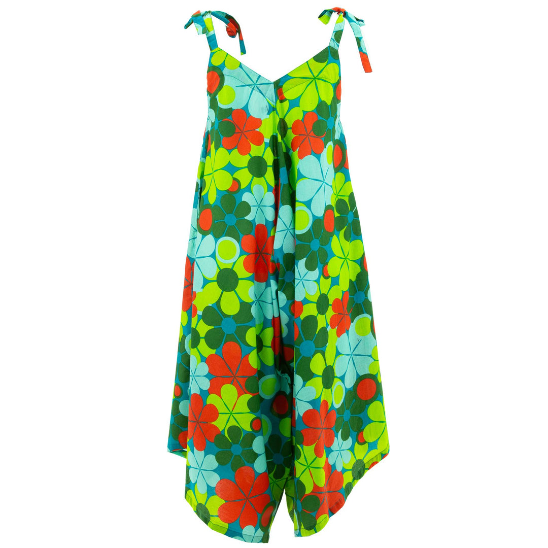 Strappy Jumpsuit - Petal Power