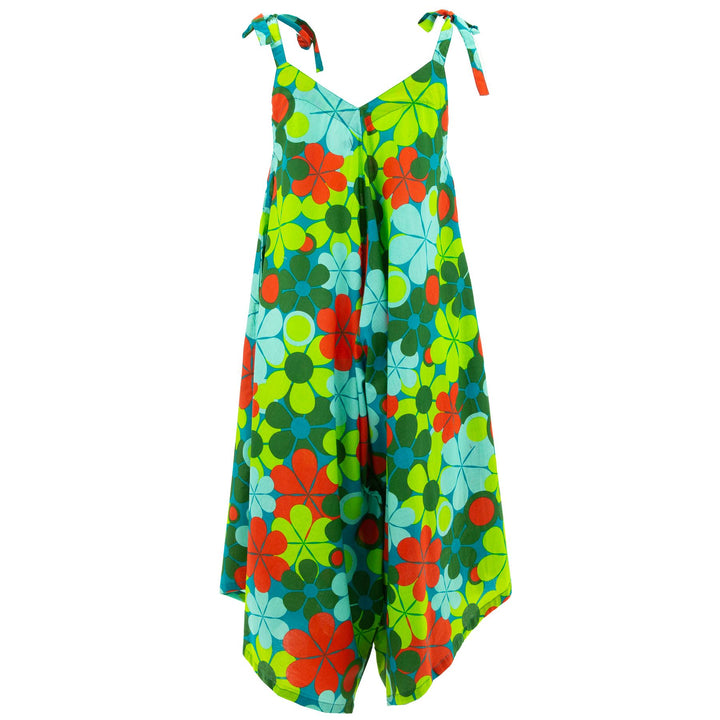 Strappy Jumpsuit - Petal Power