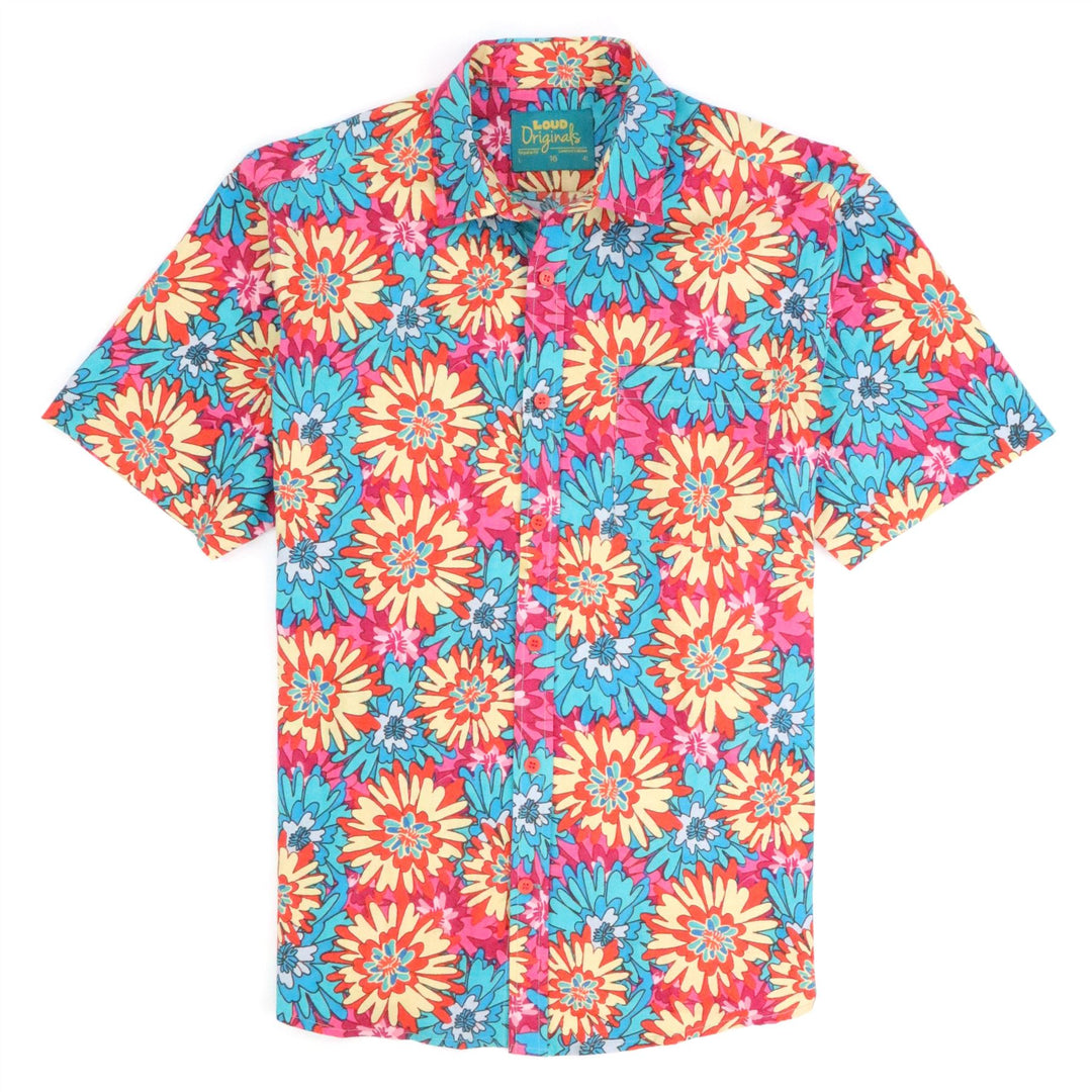 Regular Fit Short Sleeve Shirt - Summer Burst