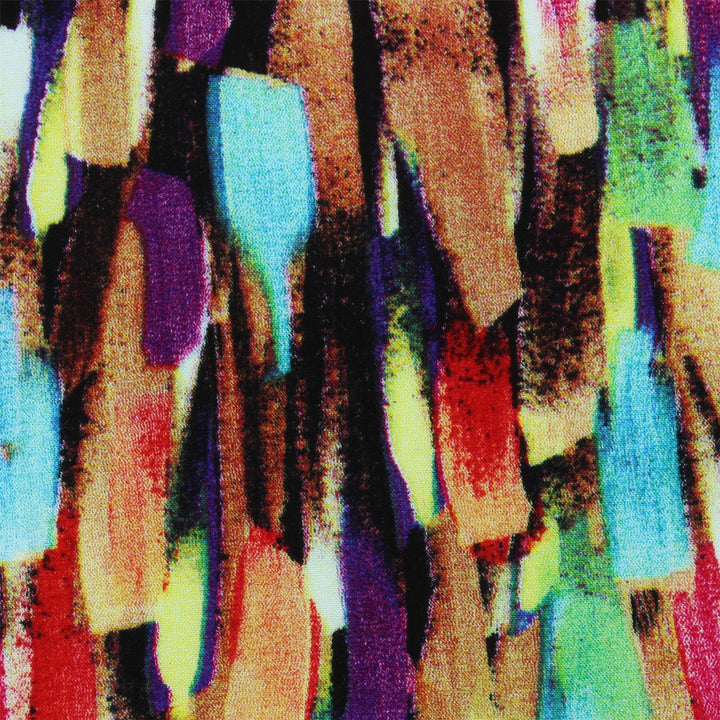 Regular Fit Short Sleeve Shirt - Brushstrokes