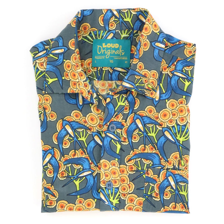 Regular Fit Short Sleeve Shirt - Sunburst Grove