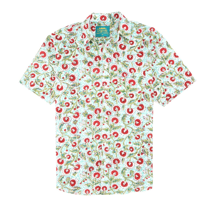 Regular Fit Short Sleeve Shirt - Wild Bloom