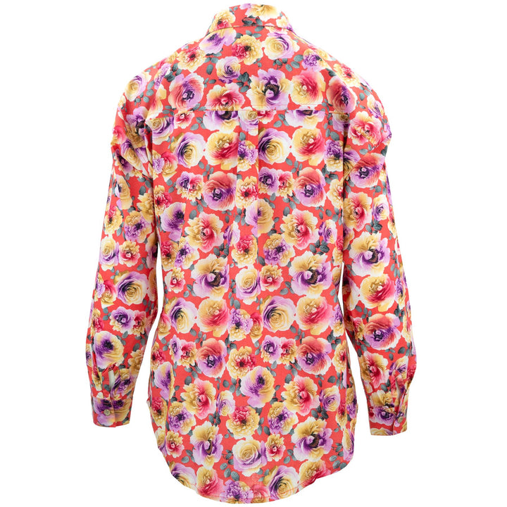 Classic Women's Shirt - Scented Garden Coral