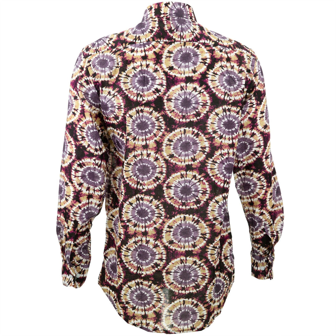Regular Fit Long Sleeve Shirt - Tie Dye Eye